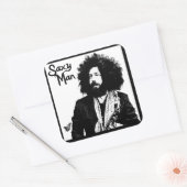 Sticker Carré Saxy Man par Graffiti Artist Ms.Take (Enveloppe)