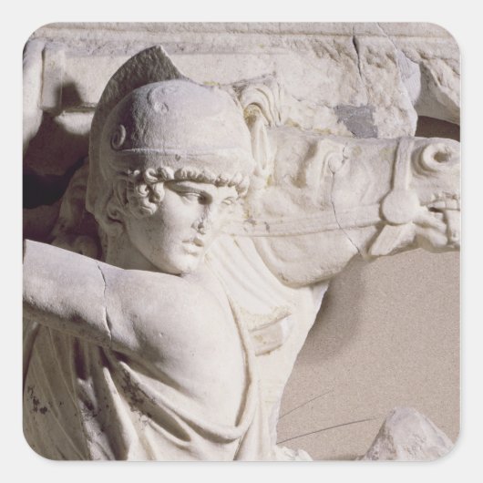 Sticker Carré Scène de bataille, c.169 (Devant)