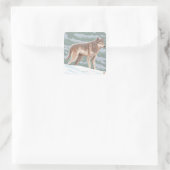 Sticker Carré Scène VermontWolf (Sac)