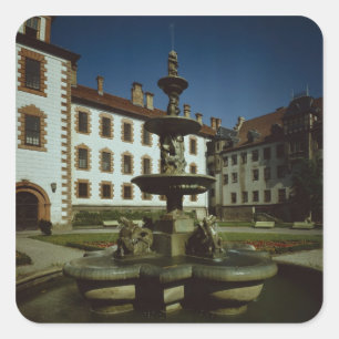 Sticker Carré Schloss Elisabethenburg, Meiningen