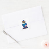 Sticker Carré Scholar Scholar Bird