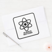 Sticker Carré Science Matters - Symbole scientifique — - Pro-Sci (Enveloppe)
