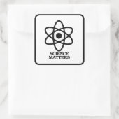 Sticker Carré Science Matters - Symbole scientifique — - Pro-Sci (Sac)