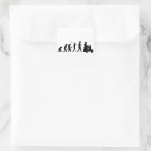 Sticker Carré Scooter Rider (Sac)