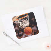 Sticker Carré Scoring de basket-ball (Enveloppe)