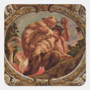 Sticker Carré Scorpio, des Signes du Zodiaque