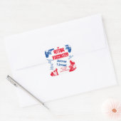 STICKER CARRÉ SE FAIRE VACCINER (Enveloppe)