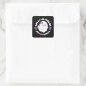 Sticker Carré Se sentir fabuleux (Sac)