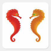 Sticker Carré Sea Life (Devant)