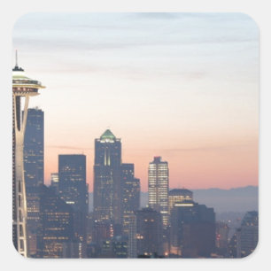 Sticker Carré Seattle