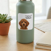 Sticker Carré Sending Love From Detroit