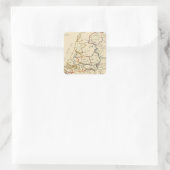 Sticker Carré Sept Provinces unies 2 (Sac)