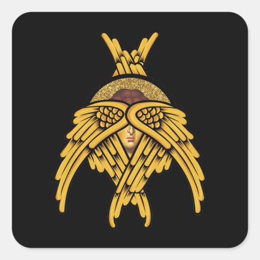 Sticker Carré Seraphim Angel (Devant)