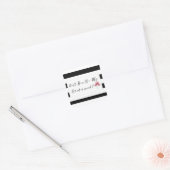 Sticker Carré Seras-Tu Ma Proposition De Bridesmaid (Enveloppe)