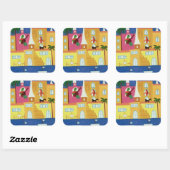 Sticker Carré Serenata 2002 (Feuille)
