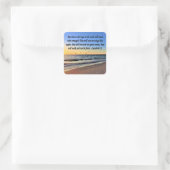 STICKER CARRÉ SERENE ISAIAH 40:31 CONCEPTION DE SCRIPTURE (Sac)