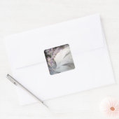 Sticker Carré Série de fleurs II- Phaius (Enveloppe)