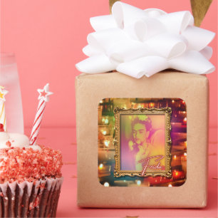 Sticker Carré Série de Frida Kahlo #7