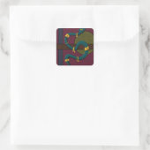 Sticker Carré Serpent (Sac)