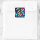 Sticker Carré Serpents & Spores (Sac)