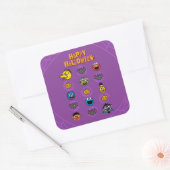 Sticker Carré Sesame Street Pals - Happy Halloween ! (Enveloppe)