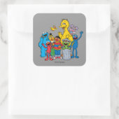 Sticker Carré Sesame Street Pals Wing (Sac)