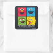 Sticker Carré Sesame Street | The Original Cool Kids (Sac)