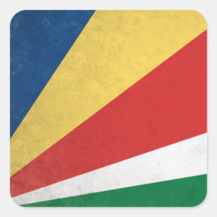 Sticker Carré Seychelles