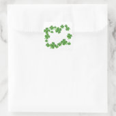 Sticker Carré Shamrock (Sac)