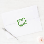 Sticker Carré Shamrock (Enveloppe)