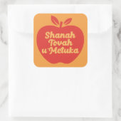 Sticker Carré Shanah Tovah u Metuka (Sac)