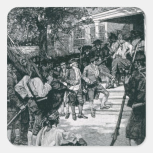 Sticker Carré Shays's Mob en possession d'un tribunal