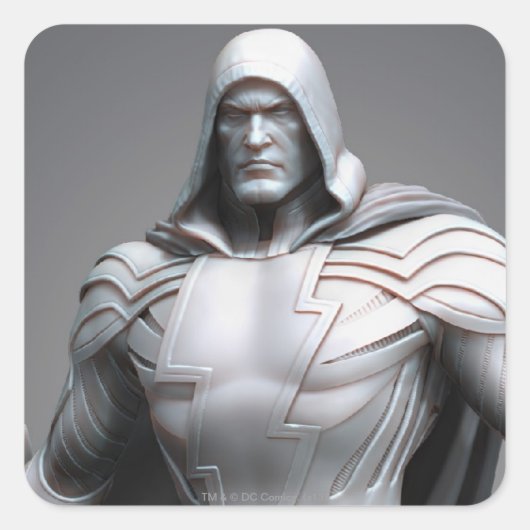 Sticker Carré Shazam (Devant)