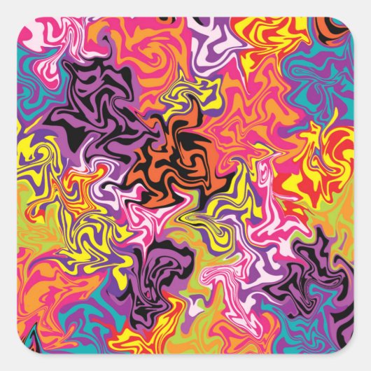 Sticker Carré Sherbet (Devant)