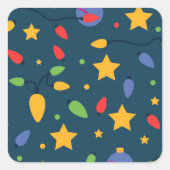 Sticker Carré Shine bright this season! (Devant)