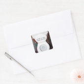 Sticker Carré "Si C'Est Jaune, Laisse-Le Fluer" (Enveloppe)