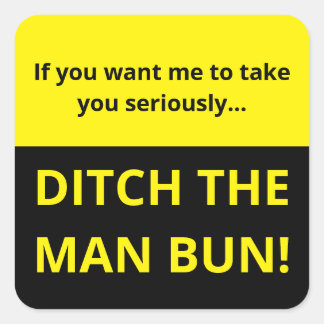 Sticker Carré Si tu veux que je te prenne au sérieux...