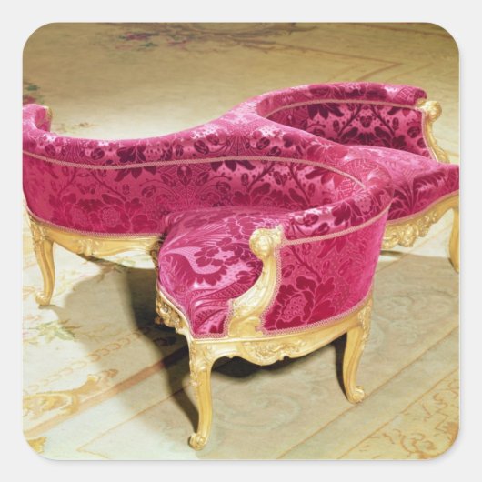 Sticker Carré Siège d'amour Napoléon III (Devant)