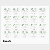Sticker Carré SiEucalyptus Merci Mariage de verdure (Feuille)