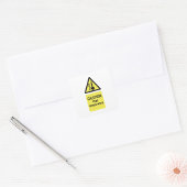 Sticker Carré Signal à haute température