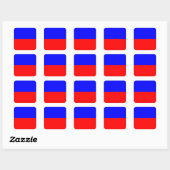 Sticker Carré Signal Nautique E (Écho) (Feuille)
