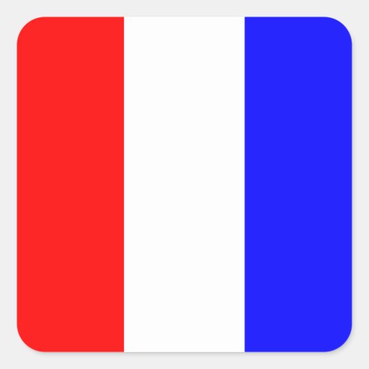 Sticker Carré Signal Nautique T (Tango) (Devant)