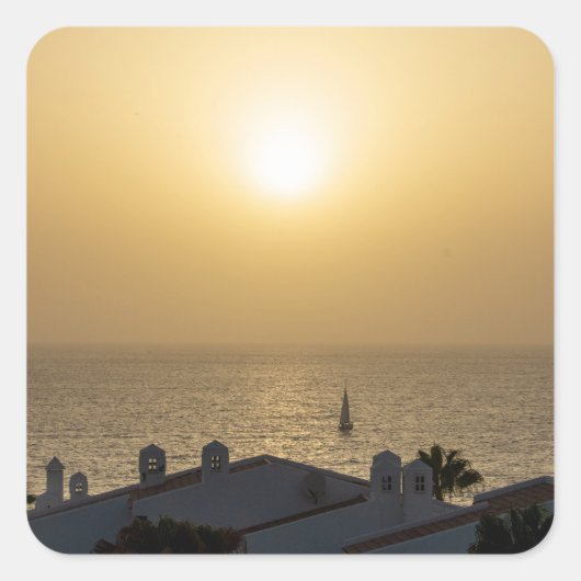 Sticker Carré Silence (Devant)