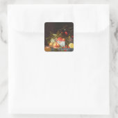 Sticker Carré Silence Life of Fruit (Sac)
