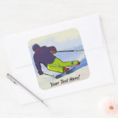 Sticker Carré Silhouette (Enveloppe)