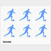 Sticker Carré Silhouette (Feuille)