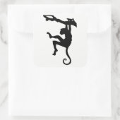 Sticker Carré Silhouette (Sac)