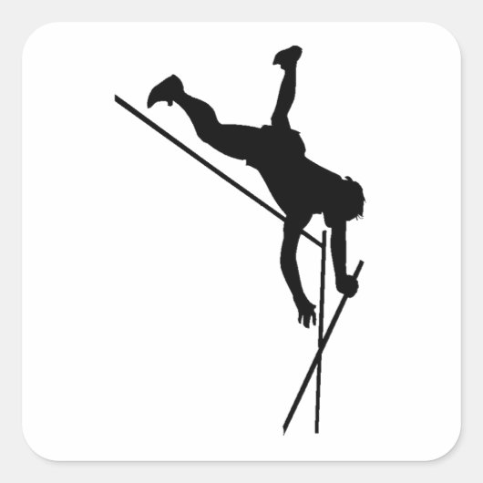 Sticker Carré Silhouette de voûte (Devant)