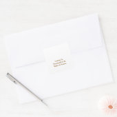 Sticker Carré Simple Professionnel (Enveloppe)