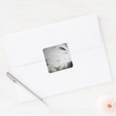 Sticker Carré Simulation de nuage d'une seule journée 2 (Enveloppe)